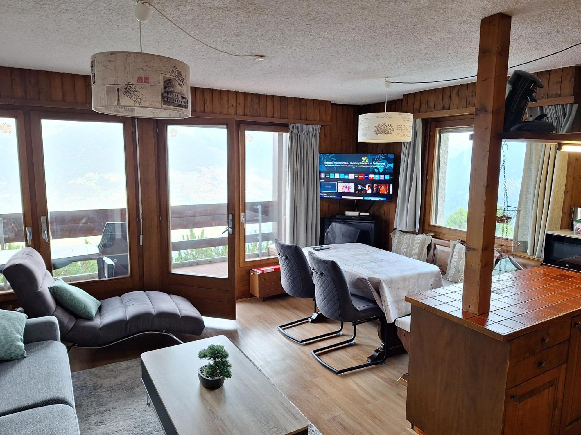 Les Collons1800- Bel Appart 2Pieces-4 Pers-Piscine-Sauna-Parking Int-Wifi Gratuit Vex エクステリア 写真